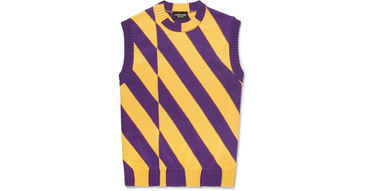 calvin klein sweater vest