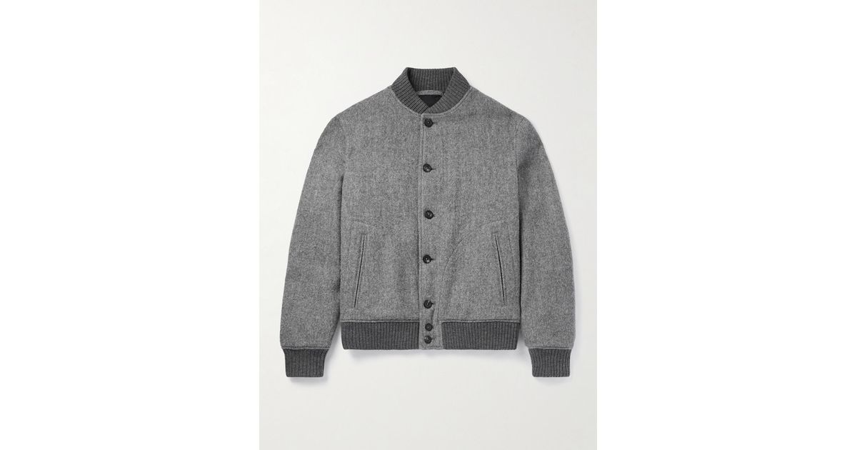 Flannel bomber jacket mens cheap