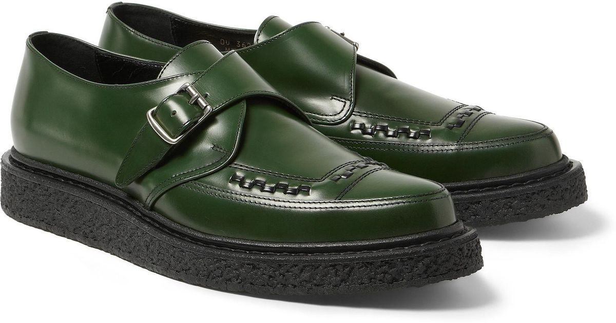 green creepers shoes