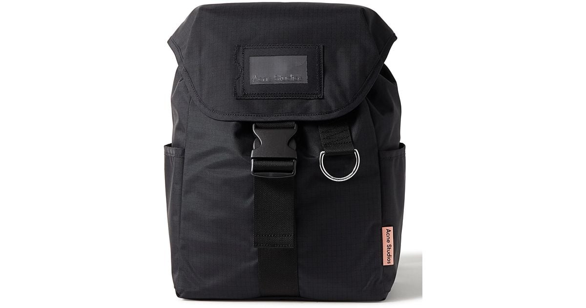 Acne Studios バックパック Acne Studios Nylon-ripstop Backpack in Black for Men | Lyst
