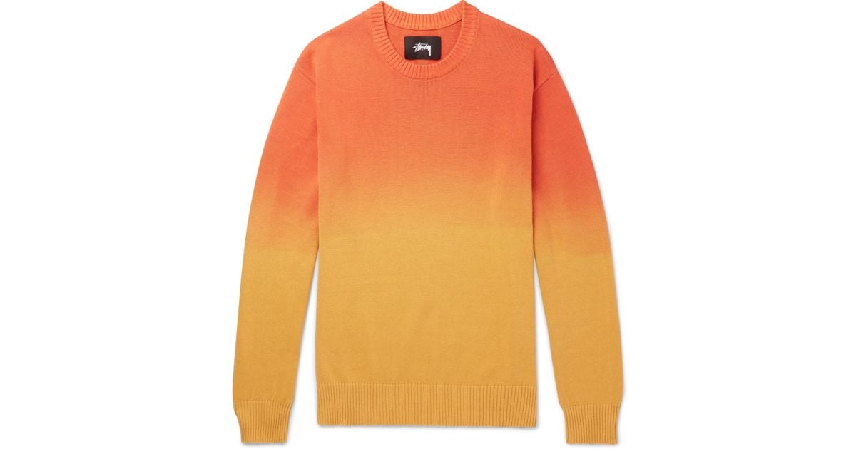 yellow orange sweatshirt