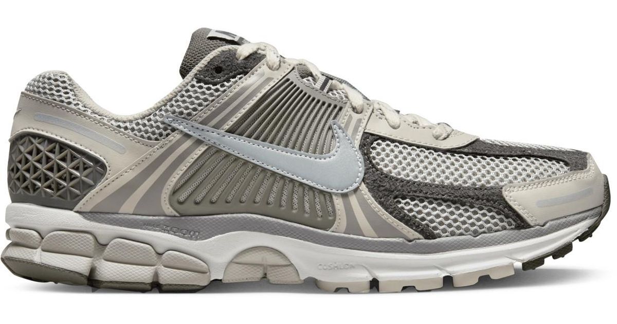 Nike Zoom Vomero 5 Rubber-trimmed Mesh And Faux Suede Sneakers in Gray ...