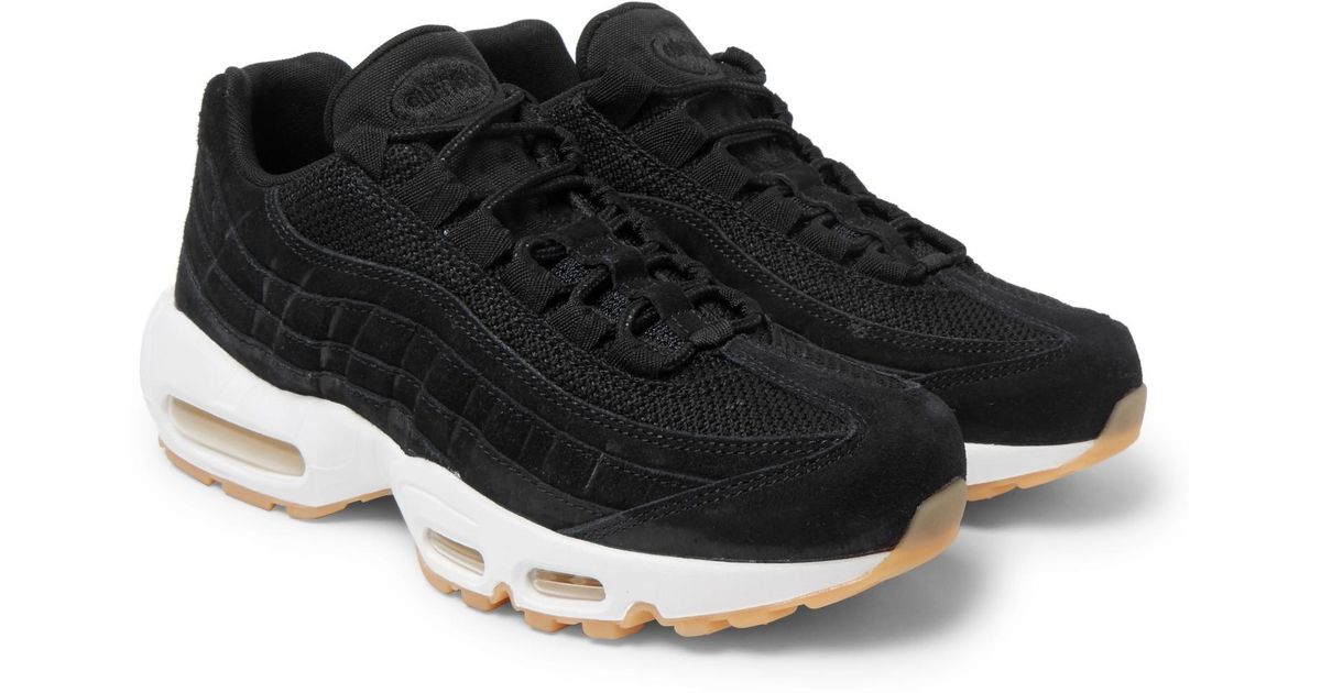 air max 95 black suede