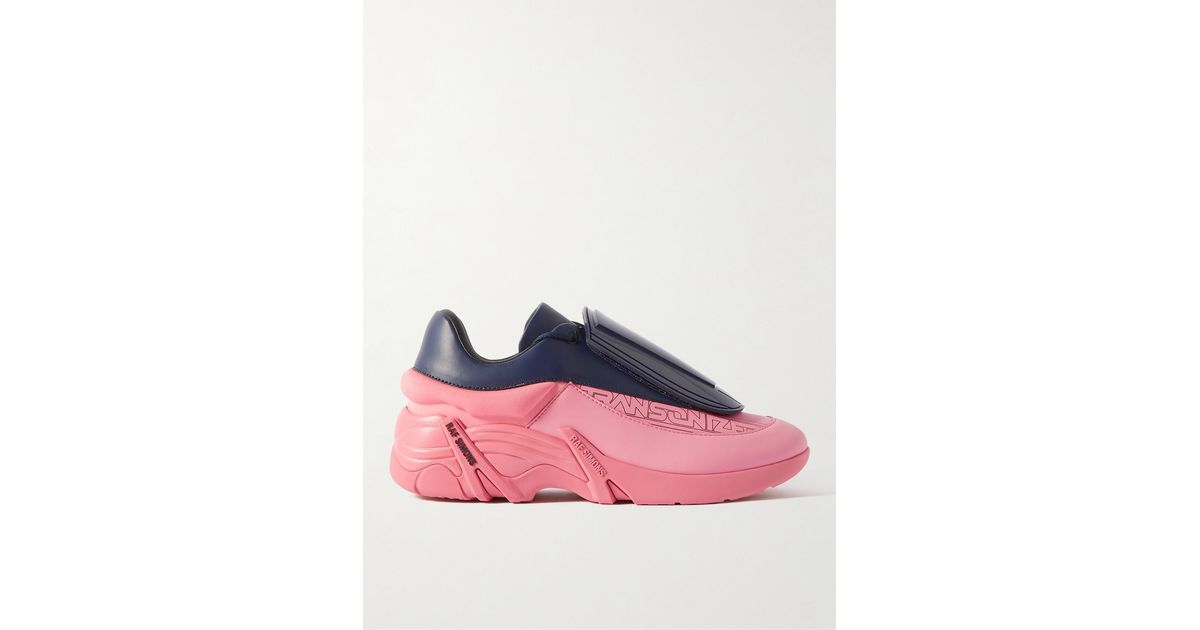 raf simons pink silver