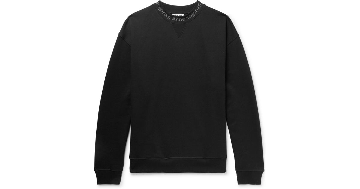 acne studios flogho black