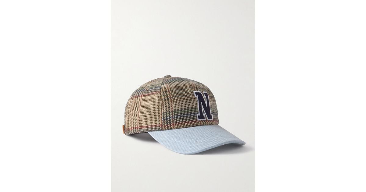 帽子 NOAH Linen Madras Check Cap 8/4 Madras - Capas Headwear