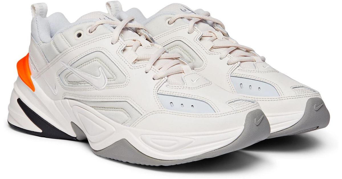 M2k tekno leather and mesh sales sneakers