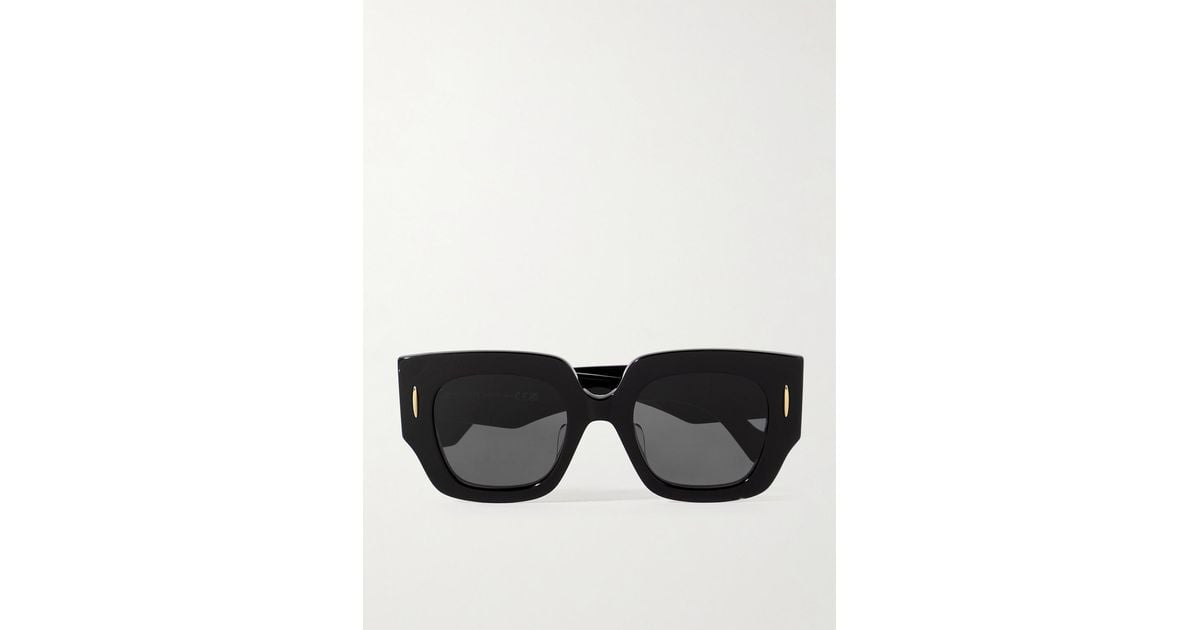 Loewe Oversized Square-Frame Acetate Sunglasses in Black for
