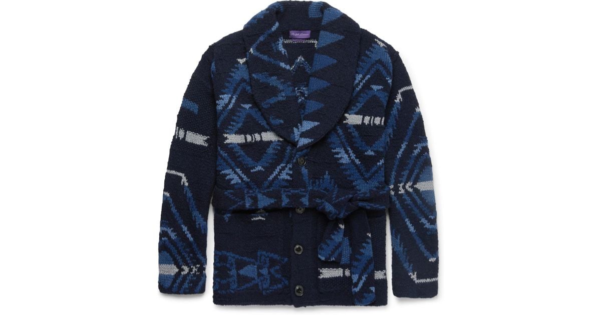 navy belted cardigan