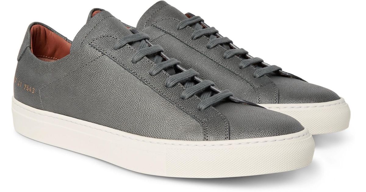 black leather platform sneakers