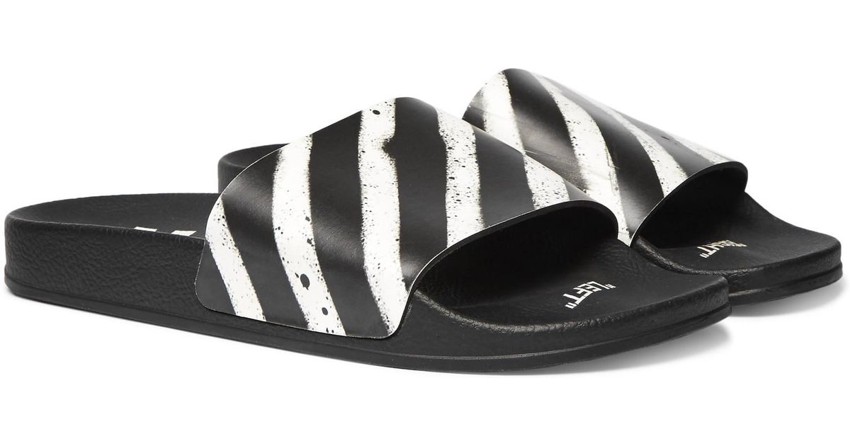 flip flop off white