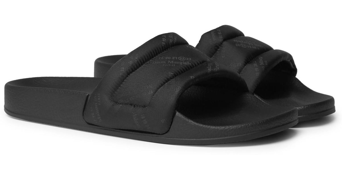 maison margiela slide sandals