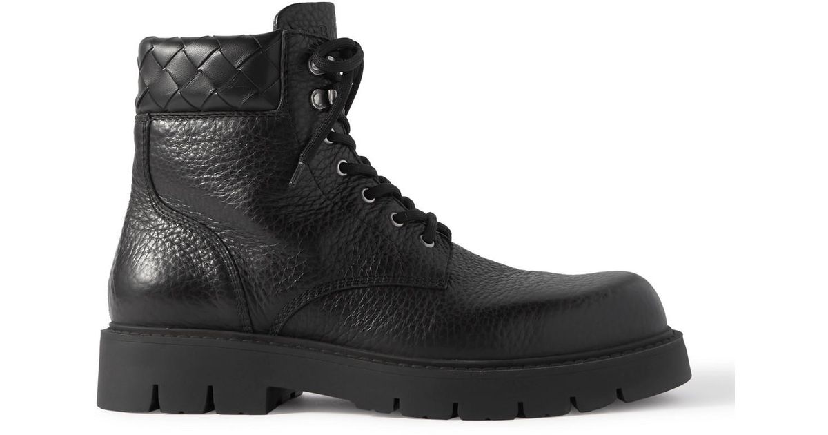 Bottega Veneta Men's Chelsea Boot Haddock Black