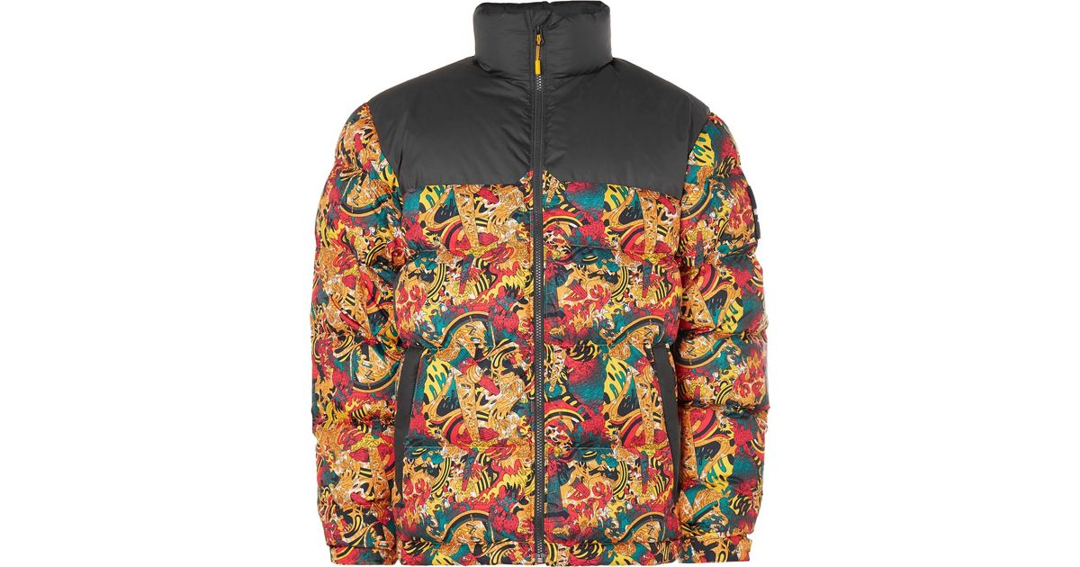 The North Face 1992 Nuptse Down Jacket in Yellow for Men | Lyst