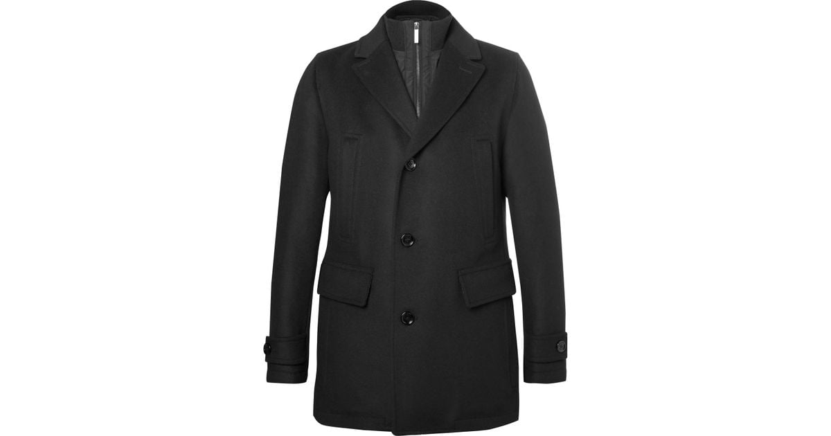 BOSS by Hugo Boss Slimfit Wool And Cashmereblend Overcoat With