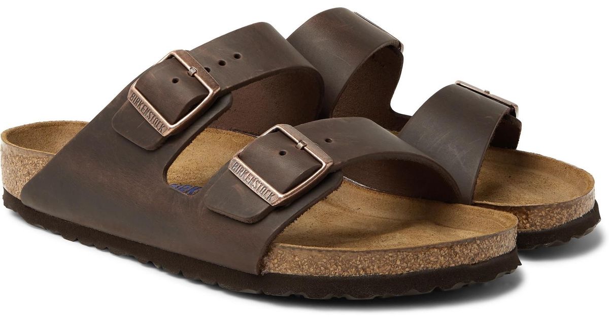 dark brown birkenstocks mens