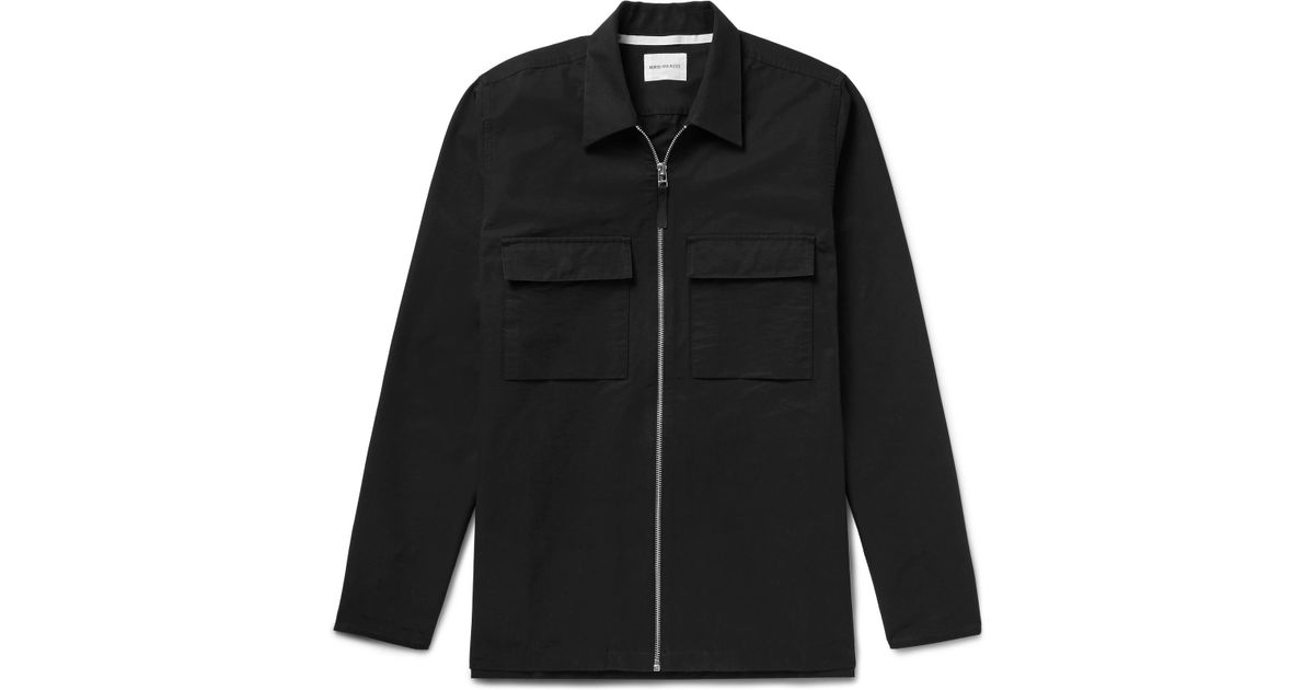 slim fit overshirt