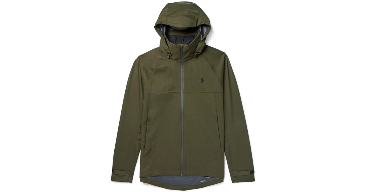 Polo Ralph Lauren Hooded Softshell Jacket in Green for Men | Lyst
