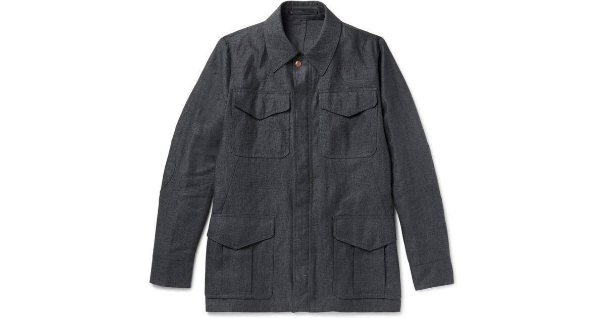 private white field jacket