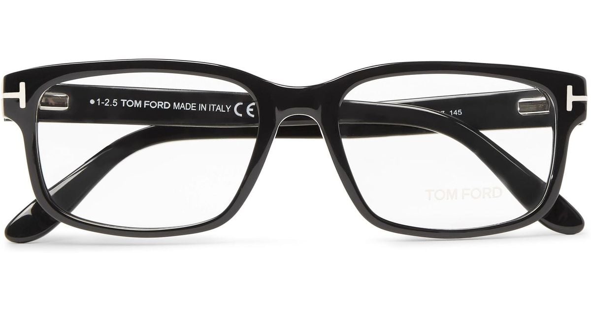 Tom Ford Square-frame Acetate Optical Glasses in Black for Men - Lyst