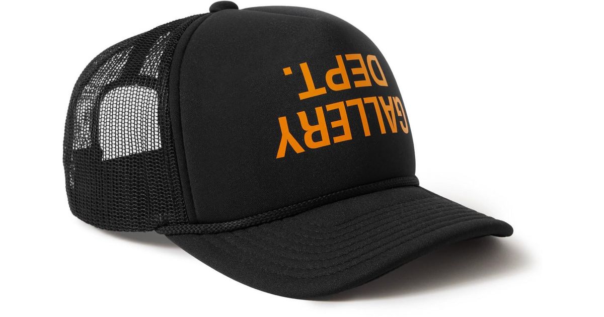 GALLERY DEPT. キャップ Gallery Dept Unisex Mesh Logo Adjustable Snap Trucker Hat