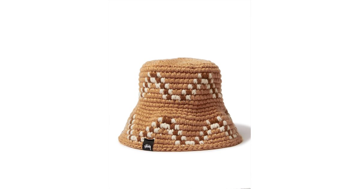 stussy giza bucket hat