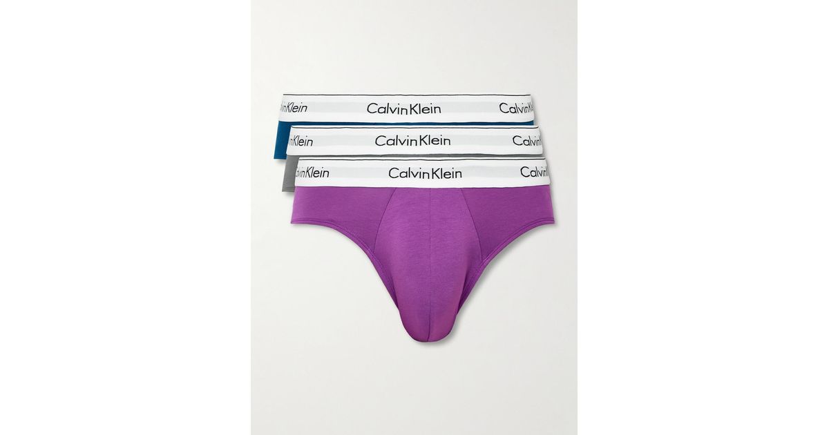 Calvin klein purple underwear hotsell