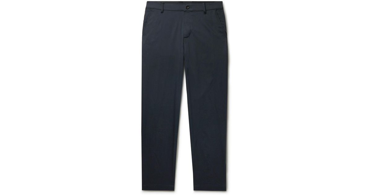 Nike Slim-fit Uv Dri-fit Golf Chinos in Black for Men | Lyst