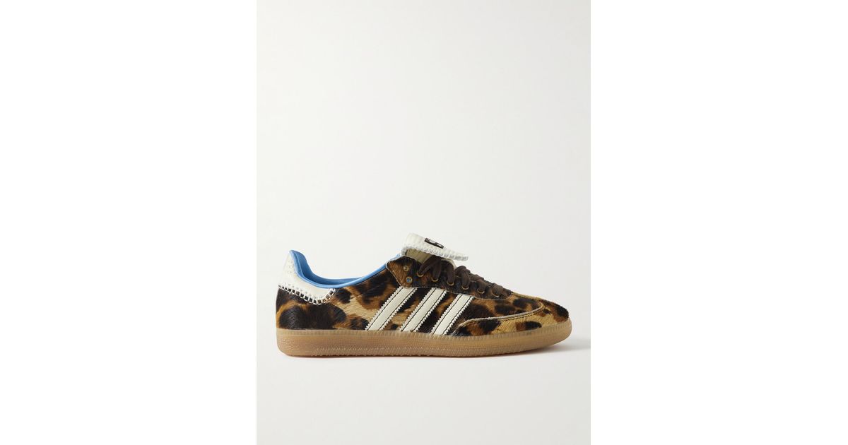 adidas gazelle silver green womens Samba x Wales Bonner 'Leopard'  Drip Locker USA