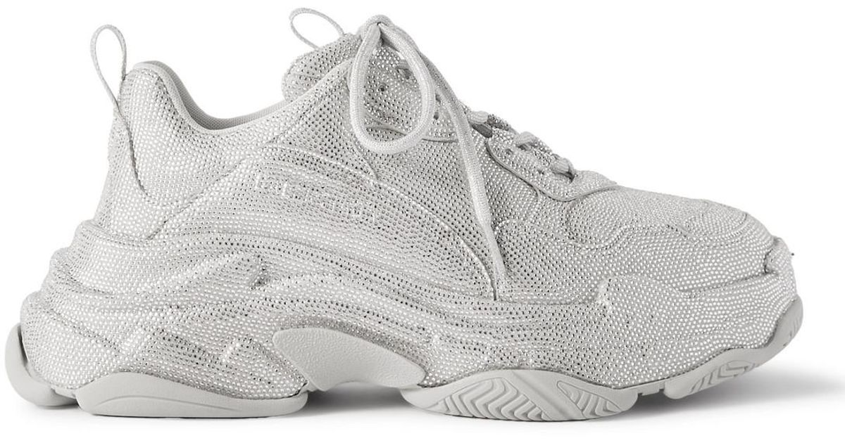 Rhinestone outlet balenciaga sneakers