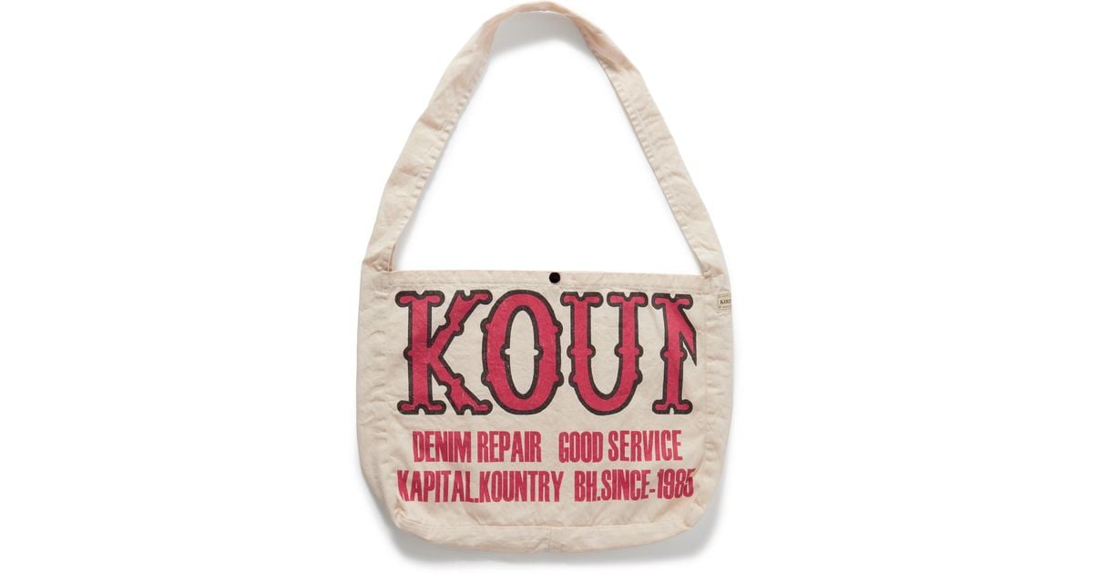 バッグ Kapital kountry book bag Kapital Kountry Factory Book Bag – Cotton Sheep