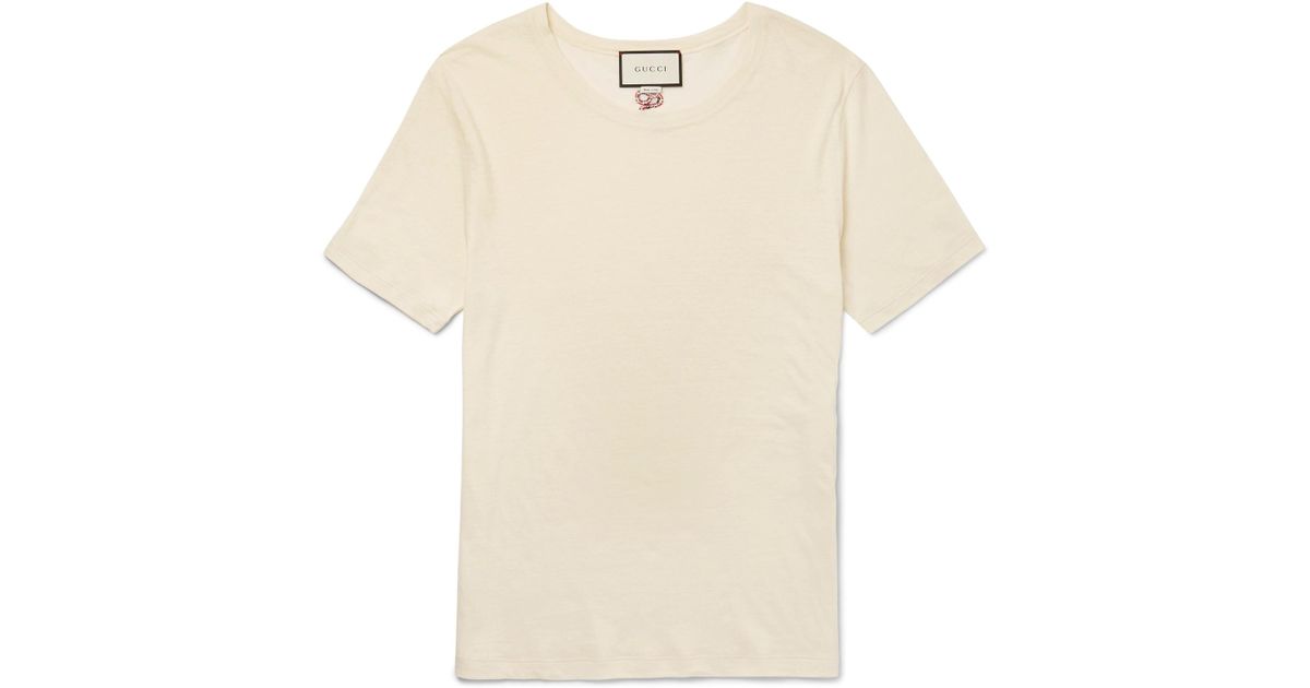 gucci beige t shirt
