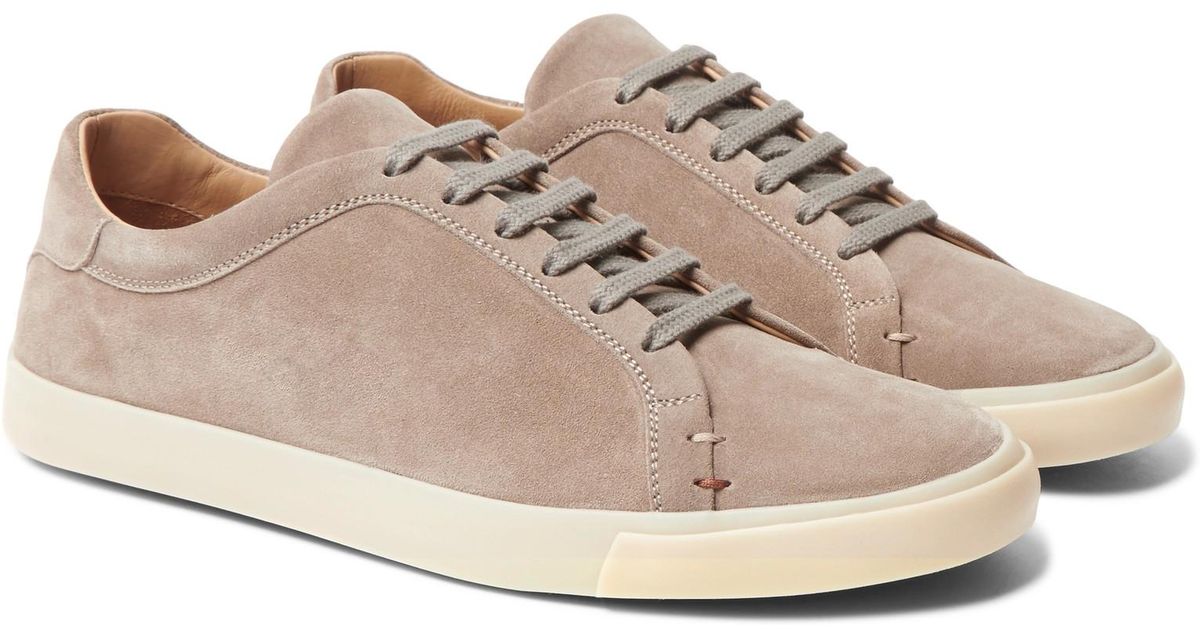 Loro Piana Freetime Suede Sneakers for Men | Lyst