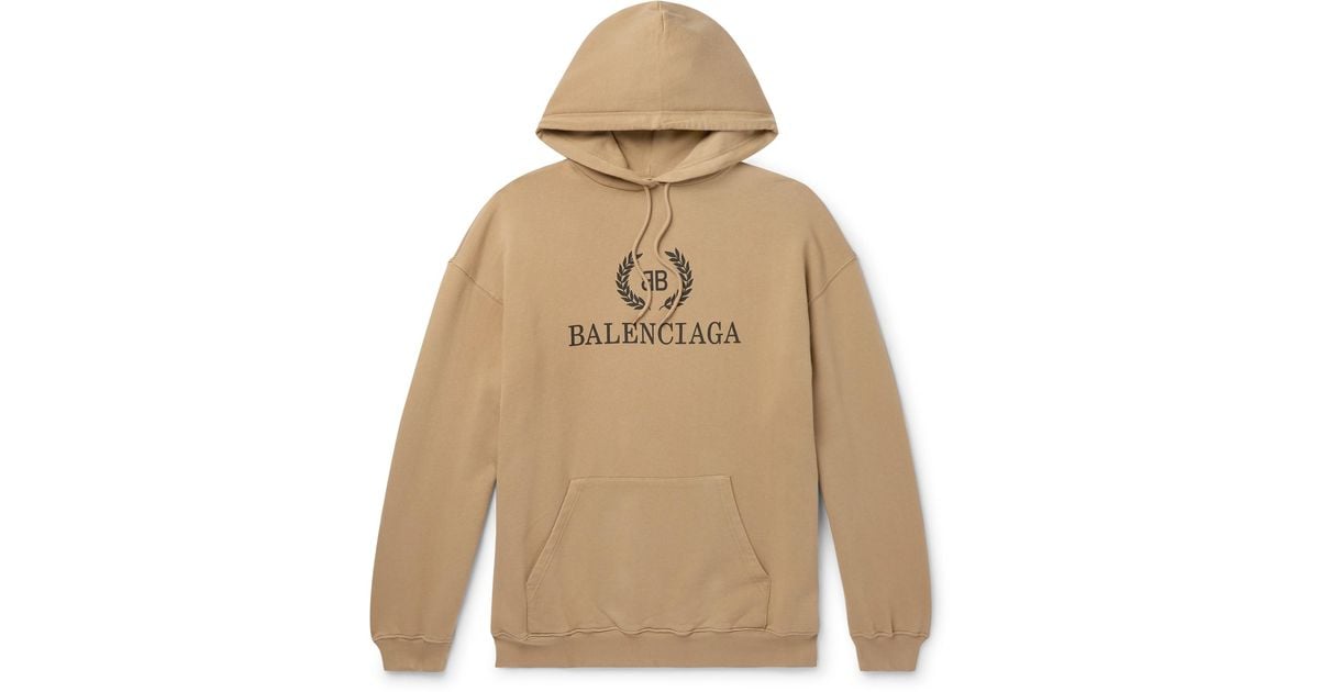 balenciaga hoodie beige