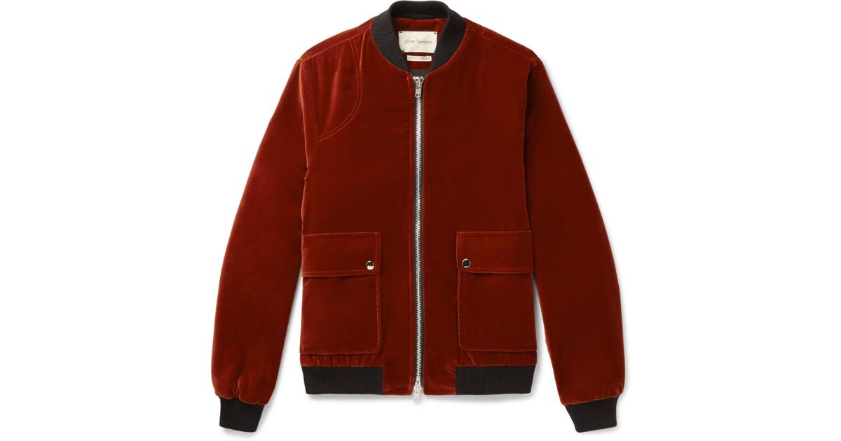 oliver spencer bomber jacket