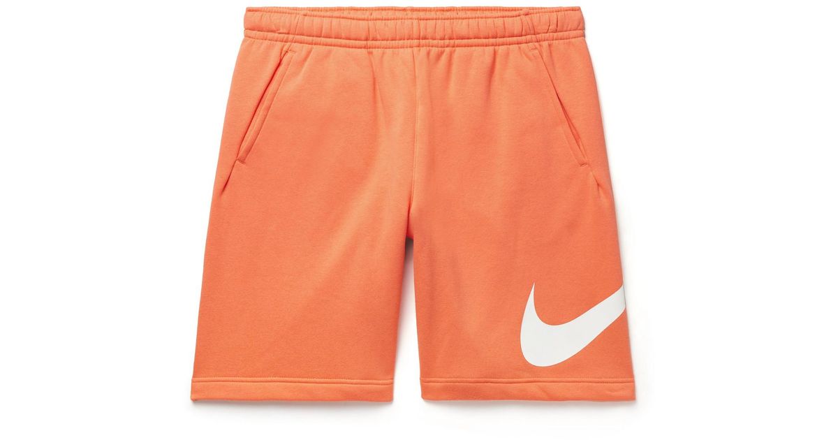 nike cotton jersey shorts