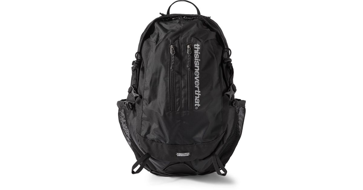 thisisneverthat Sp 29 Logo-Print Cordura And Canvas Backpack
