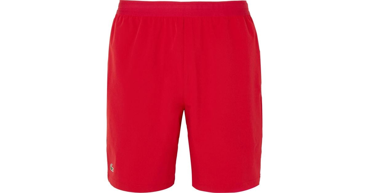 lacoste tennis shorts djokovic