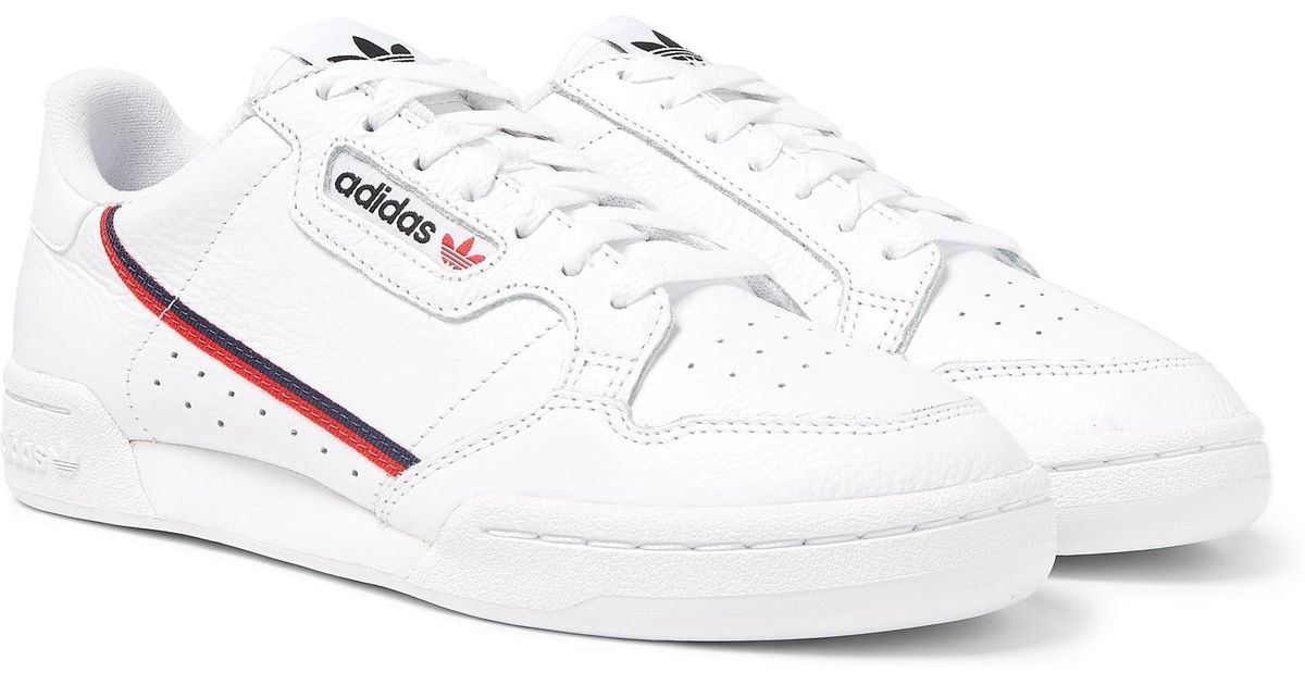 adidas originals continental 80 leather sneakers