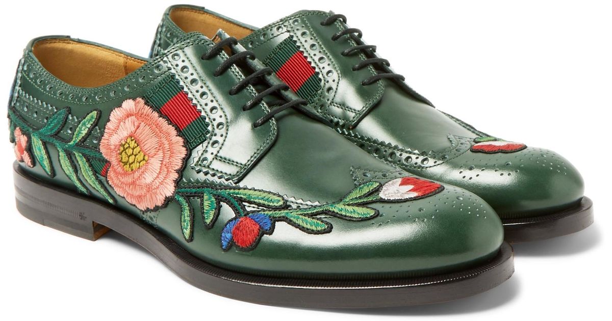 green brogues