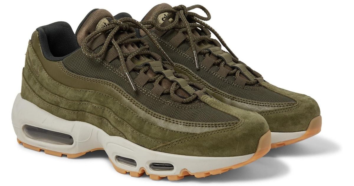 Nike Air Max 95 Se Mesh, Leather And 