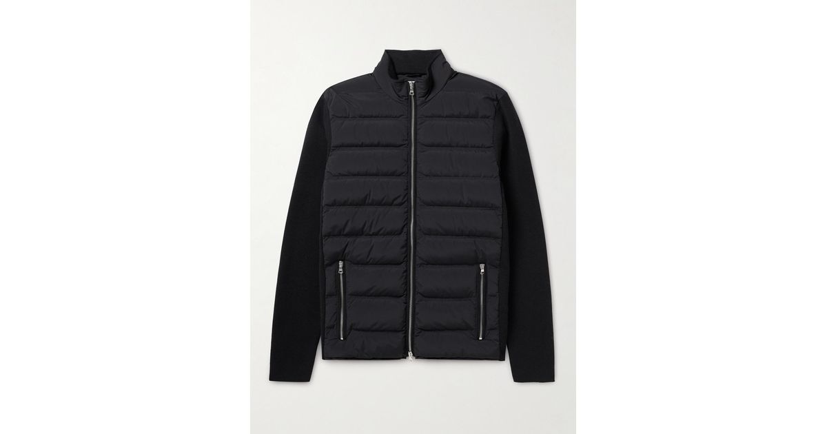 Orlebar Brown Wallace Quilted Shell And Merino Wool Down Jacket in ...