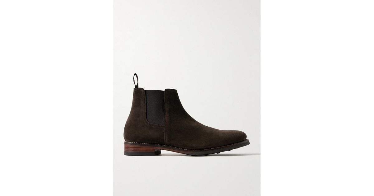 Grenson declan suede chelsea boots sale