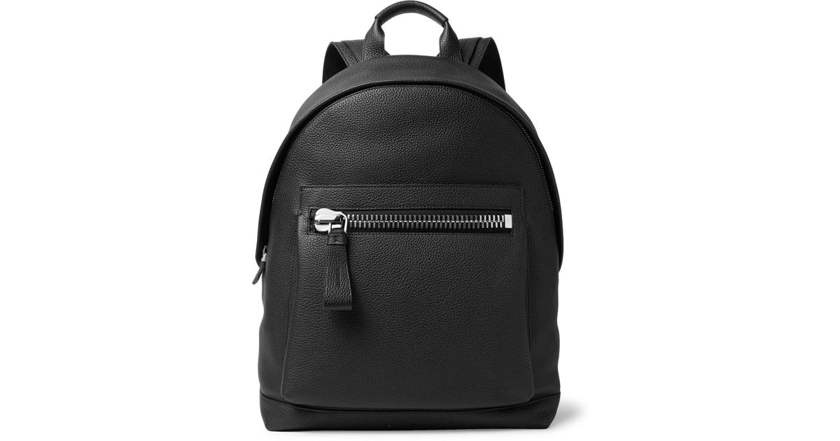 tom ford leather backpack
