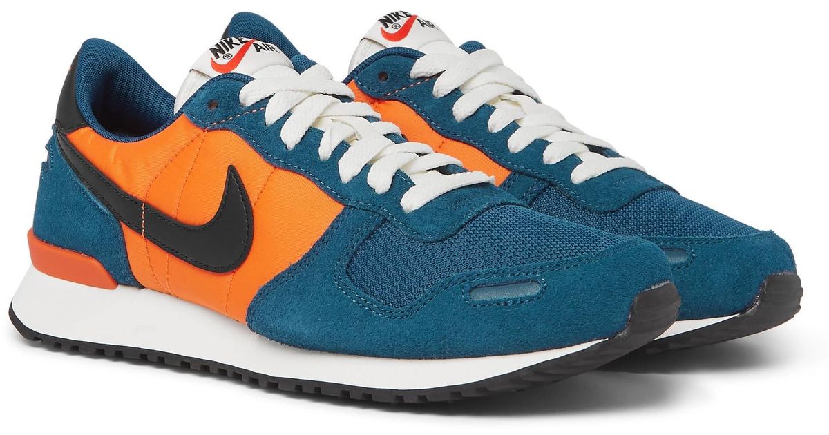nike air vortex navy orange