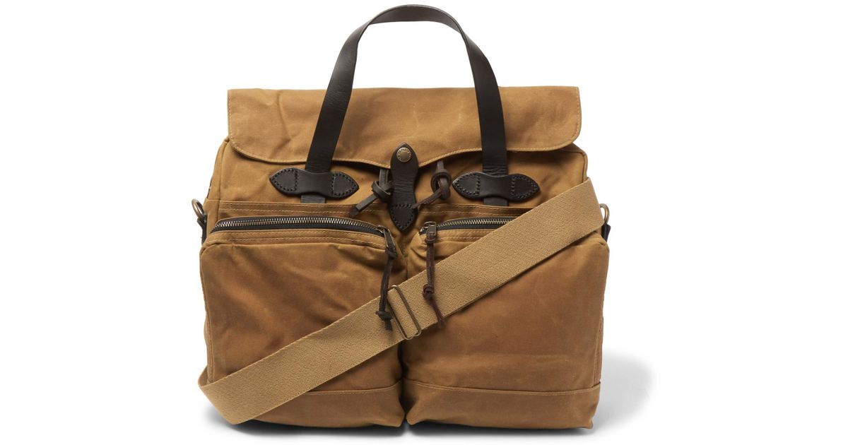 filson canvas briefcase