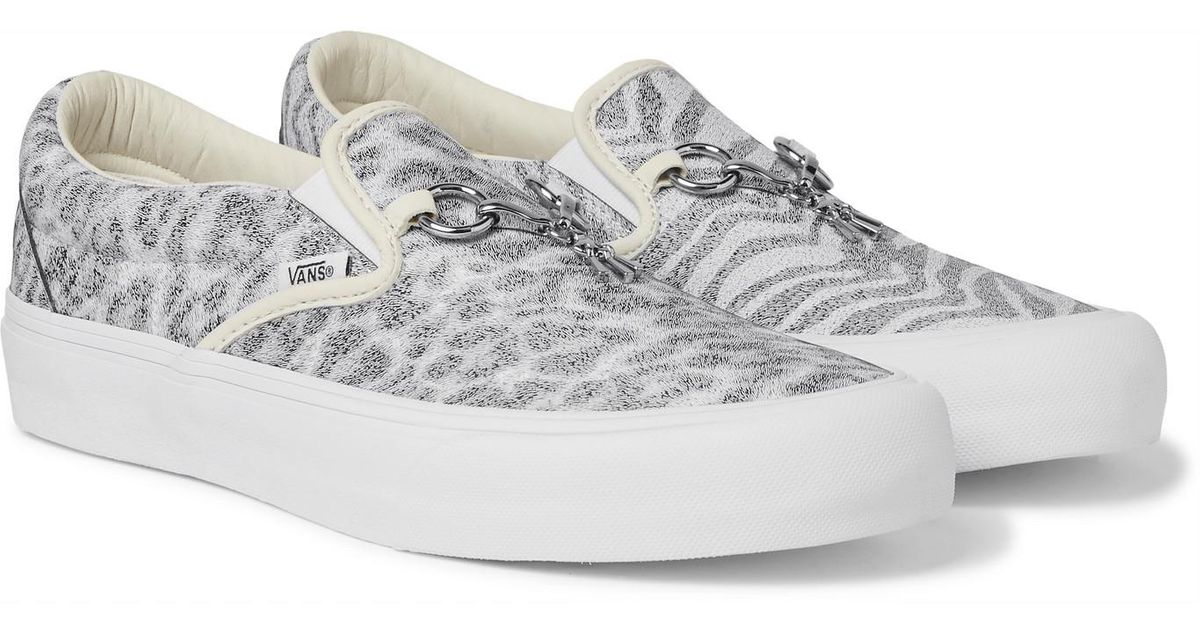 vans faux leather shoes