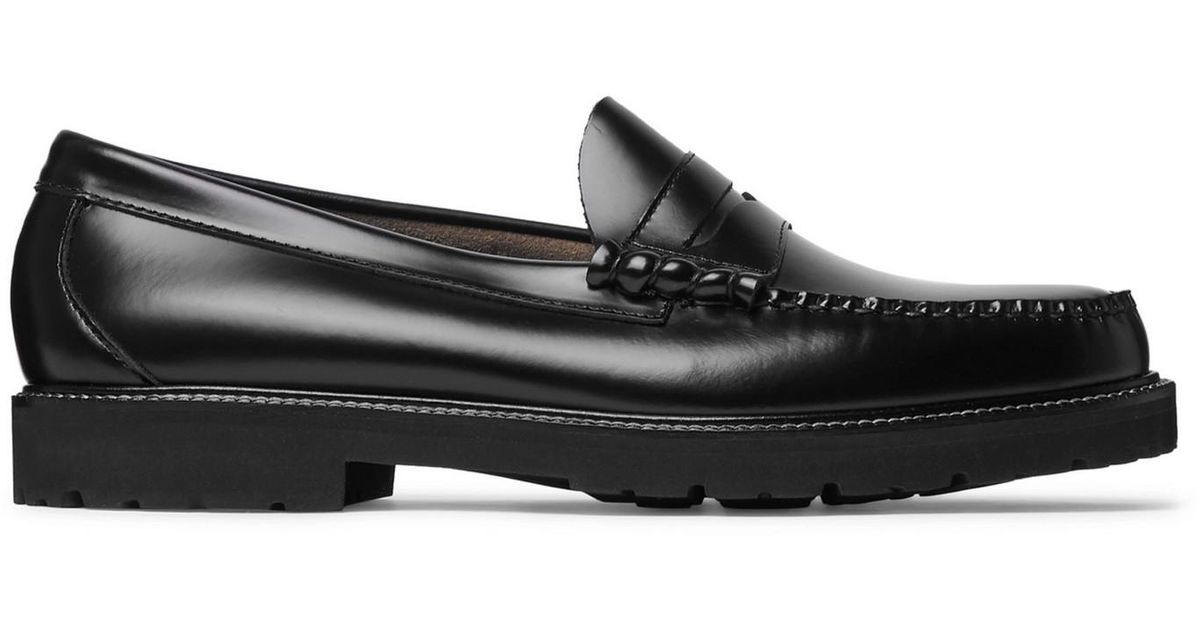 larson 90s weejuns black