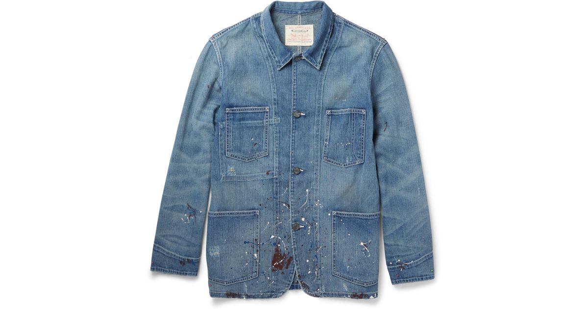 paint splatter jeans levis