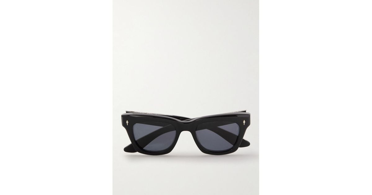 Jacques Marie Mage Umit Benan Dealan Squareframe Acetate Sunglasses in Black for Men Lyst UK